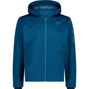 Cmp Zip Hood 39a5027 Softshell Jacket Bluesteel 4XL Men Cmp Zip Hood 39a5027 Softshell Jacket Bluesteel 4XL Men