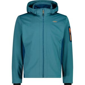 Cmp Zip Hood 39a5027 Softshell Jacket Hydro / Bluesteel 3XL Men Cmp Zip Hood 39a5027 Softshell Jacket Hydro / Bluesteel 3XL Men