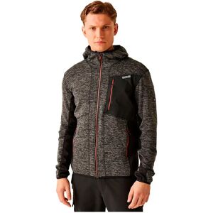 Regatta Alven Full Zip Fleece Ash Marl / Black S Men Regatta Alven Full Zip Fleece Ash Marl / Black S Men
