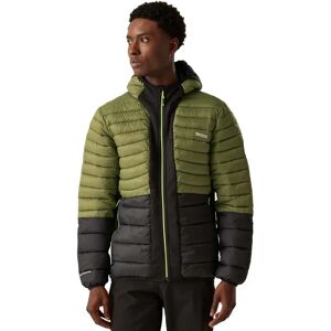 Regatta Hooded Leedre Hybrid Jacket Nephrite Green / Black S Men Regatta Hooded Leedre Hybrid Jacket Nephrite Green / Black S Men