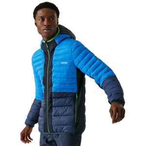 Regatta Hooded Leedre Hybrid Jacket Olympian Blue / Navy M Men Regatta Hooded Leedre Hybrid Jacket Olympian Blue / Navy M Men