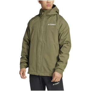 Adidas Terrex Multi 2l Rain.rdy Jacket Olive Strata S Men Adidas Terrex Multi 2l Rain.rdy Jacket Olive Strata S Men