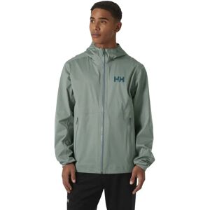 Helly Hansen Momentum 3l Stretch Jacket Grey Cactus 2XL Men Helly Hansen Momentum 3l Stretch Jacket Grey Cactus 2XL Men