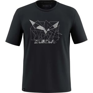Salewa Eagle Geometric Short Sleeve T-shirt Black Out 2XL Men Salewa Eagle Geometric Short Sleeve T-shirt Black Out 2XL Men