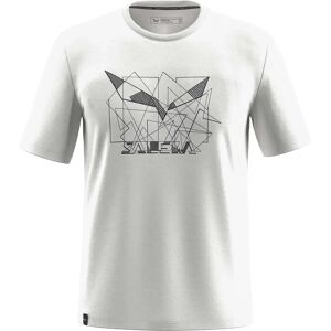 Salewa Eagle Geometric Short Sleeve T-shirt Optical White XL Men Salewa Eagle Geometric Short Sleeve T-shirt Optical White XL Men