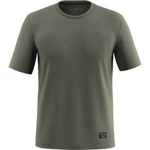 Salewa Eagle Logo Patch Short Sleeve T-shirt Faded Green M Men Salewa Eagle Logo Patch Short Sleeve T-shirt Faded Green M Men