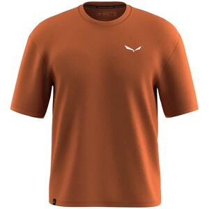 Salewa Eagle Sunset Loose Short Sleeve T-shirt Bombay Brown M Men Salewa Eagle Sunset Loose Short Sleeve T-shirt Bombay Brown M Men