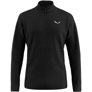 Salewa Puez Cammino Paclite® Half Zip Fleece Black Out 2XL Men Salewa Puez Cammino Paclite® Half Zip Fleece Black Out 2XL Men