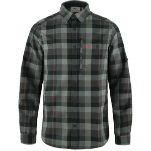 Fjällräven Fjällglim Long Sleeve Shirt Black / Grey L Men Fjällräven Fjällglim Long Sleeve Shirt Black / Grey L Men