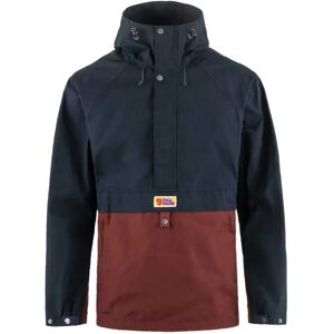 Fjällräven Vardag Anorak Jacket Dark Navy / Maroon 2XL Men Fjällräven Vardag Anorak Jacket Dark Navy / Maroon 2XL Men