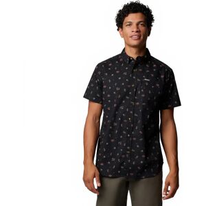Columbia Rapid Rivers™ Printed Short Sleeve Shirt Black Deserted L Men Columbia Rapid Rivers™ Printed Short Sleeve Shirt Black Deserted L Men
