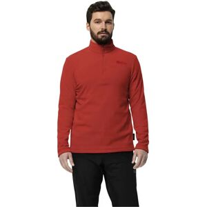 Jack Wolfskin Taunus Half Zip Fleece Strong Red M Men Jack Wolfskin Taunus Half Zip Fleece Strong Red M Men