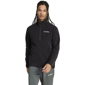 Adidas Multi Essentials Half Zip Fleece Black S Men Adidas Multi Essentials Half Zip Fleece Black S Men