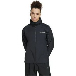 Adidas Terrex Xperior Hybrid Rain.rdy Jacket Black / Black L Men Adidas Terrex Xperior Hybrid Rain.rdy Jacket Black / Black L Men
