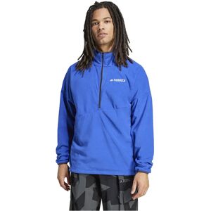 Adidas Terrex Multi Climawarm Half Zip Fleece Semi Lucid Blue M Men Adidas Terrex Multi Climawarm Half Zip Fleece Semi Lucid Blue M Men