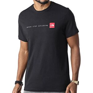 The North Face Never Stop Exploring Short Sleeve T-shirt Black XS Men The North Face Never Stop Exploring Short Sleeve T-shirt Black XS Men
