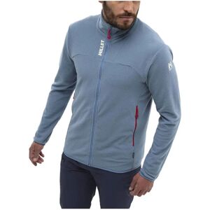 Millet Ubic Lightgrid Full Zip Fleece Coronet Blue L Men Millet Ubic Lightgrid Full Zip Fleece Coronet Blue L Men