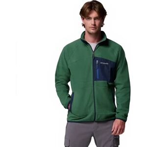Columbia Fast Trek™ Overlay Full Zip Fleece Rain Forest / Coll Navy 2XL Men Columbia Fast Trek™ Overlay Full Zip Fleece Rain Forest / Coll Navy 2XL Men