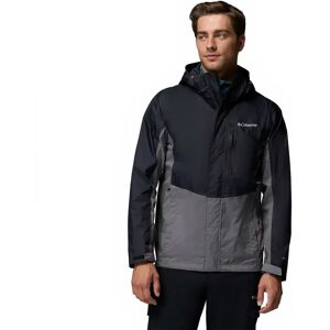 Columbia Pouring Adventure™ Iii Jacket Black / City Grey XL Men Columbia Pouring Adventure™ Iii Jacket Black / City Grey XL Men