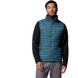 Columbia Powder Pass™ Hybrid Vest Everblue / Shark M Men Columbia Powder Pass™ Hybrid Vest Everblue / Shark M Men