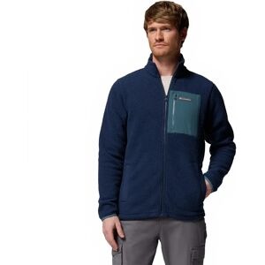 Columbia Jasper Ridge™ Pebbled Full Zip Fleece Collegiate Navy / Everblue M Men Columbia Jasper Ridge™ Pebbled Full Zip Fleece Collegiate Navy / Everblue M Men