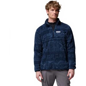 Columbia Rugged Ridge™ High Pile Half Zip Fleece Coll Navy Deschutes Days 2XL Men Columbia Rugged Ridge™ High Pile Half Zip Fleece Coll Navy Deschutes Days 2XL Men