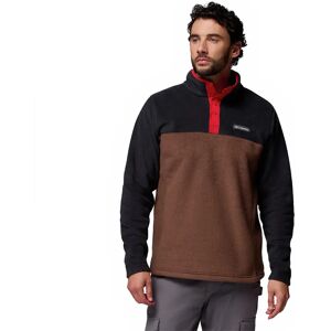 Columbia Steens Mountain™ Snap Ii Half Zip Fleece Tobacco / Black / Mtn Red M Men Columbia Steens Mountain™ Snap Ii Half Zip Fleece Tobacco / Black / Mtn Red M Men