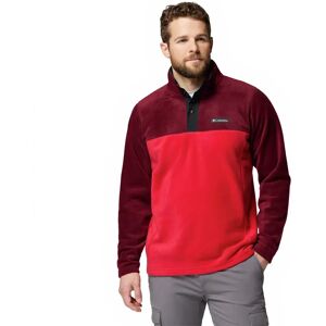 Columbia Steens Mountain™ Snap Ii Half Zip Fleece Mtn Red / Rich Wine / Black XL Men Columbia Steens Mountain™ Snap Ii Half Zip Fleece Mtn Red / Rich Wine / Black XL Men
