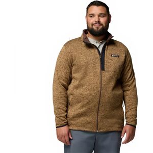 Columbia Sweater Weather™ Plus Size Full Zip Fleece Tobacco Heather 1X Men Columbia Sweater Weather™ Plus Size Full Zip Fleece Tobacco Heather 1X Men