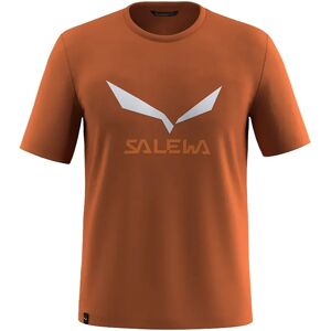 Salewa Solidlogo Dry Short Sleeve T-shirt Bombay Brown S Men Salewa Solidlogo Dry Short Sleeve T-shirt Bombay Brown S Men
