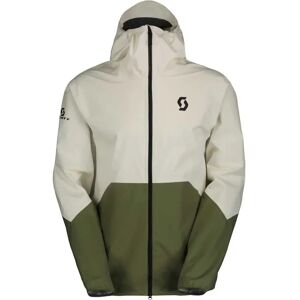 Scott Explorair Light Dryo 2.5l Jacket Cotton White / Hay Green XL Men Scott Explorair Light Dryo 2.5l Jacket Cotton White / Hay Green XL Men