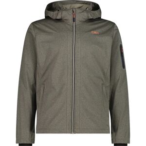 Cmp Zip Hood 39a5027m Softshell Jacket Sage Mel. 5XL Men Cmp Zip Hood 39a5027m Softshell Jacket Sage Mel. 5XL Men