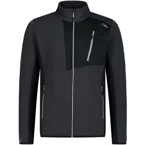 Cmp 34g6007 Full Zip Fleece Anthracite / Black 56 Men Cmp 34g6007 Full Zip Fleece Anthracite / Black 56 Men