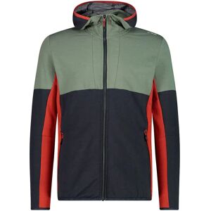 Cmp 34l7647 Full Zip Fleece Anthracite / Salvia 56 Men Cmp 34l7647 Full Zip Fleece Anthracite / Salvia 56 Men