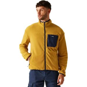 Regatta Frankie Full Zip Fleece Mustard / Navy 3XL Men Regatta Frankie Full Zip Fleece Mustard / Navy 3XL Men