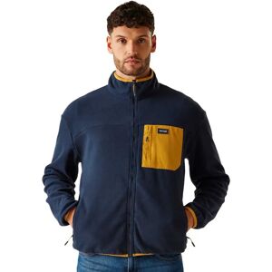 Regatta Frankie Full Zip Fleece Navy / Mustard 3XL Men Regatta Frankie Full Zip Fleece Navy / Mustard 3XL Men