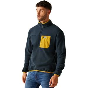 Regatta Frankie Half Zip Fleece Navy / Mustard 5XL Men Regatta Frankie Half Zip Fleece Navy / Mustard 5XL Men