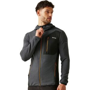Regatta Lakewright Full Zip Fleece Ash / Black 3XL Men Regatta Lakewright Full Zip Fleece Ash / Black 3XL Men