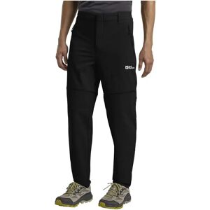 Jack Wolfskin Hikeout Zip Off Pants Black 58 Men Jack Wolfskin Hikeout Zip Off Pants Black 58 Men