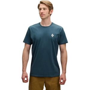 Black Diamond Backcountry Stamp Short Sleeve T-shirt Midnight Blue S Men Black Diamond Backcountry Stamp Short Sleeve T-shirt Midnight Blue S Men