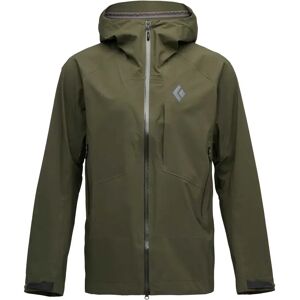 Black Diamond Highline Stretch Shell Jacket Dark Moss L Men Black Diamond Highline Stretch Shell Jacket Dark Moss L Men