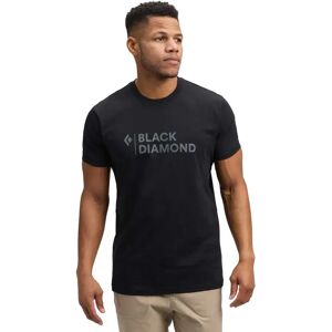 Black Diamond Mini Stacked Short Sleeve T-shirt Black M Men Black Diamond Mini Stacked Short Sleeve T-shirt Black M Men
