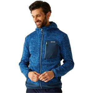 Regatta Alven Full Zip Fleece Snorkel Blue Marl / Moon Denim 3XL Men Regatta Alven Full Zip Fleece Snorkel Blue Marl / Moon Denim 3XL Men