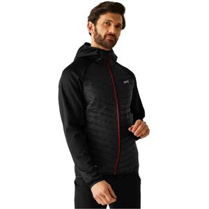 Regatta Andreson Hybrid Jacket Black / Dark Maroon L Men Regatta Andreson Hybrid Jacket Black / Dark Maroon L Men