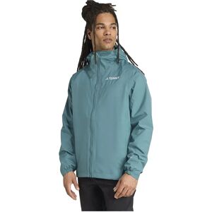 Adidas Terrex Multi 2l Rain.rdy Jacket Preloved Teal XL Men Adidas Terrex Multi 2l Rain.rdy Jacket Preloved Teal XL Men