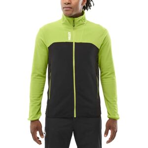 Millet Ubic Lightgrid Full Zip Fleece Macaw Green / Black S Men Millet Ubic Lightgrid Full Zip Fleece Macaw Green / Black S Men