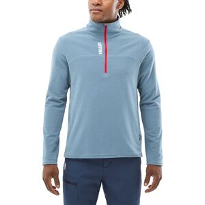 Millet Ubic Lightgrid Half Zip Fleece Coronet Blue 2XL Men Millet Ubic Lightgrid Half Zip Fleece Coronet Blue 2XL Men