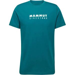 Mammut Core Logo Short Sleeve T-shirt Deep Teal M Men Mammut Core Logo Short Sleeve T-shirt Deep Teal M Men