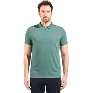 Odlo Ascent Natural Short Sleeve Polo Arctic S Men Odlo Ascent Natural Short Sleeve Polo Arctic S Men
