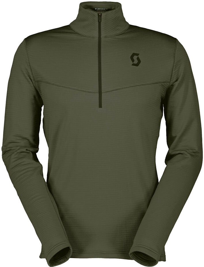 Scott Defined Light Half Zip Fleece Douglas Green XS Men